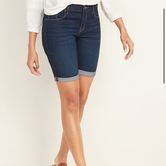 7 inch inseam denim shorts